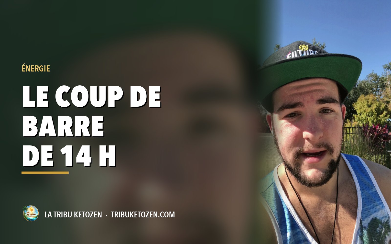 Mick Carrier en coulisses d'un événement — le coup de barre de 14 h