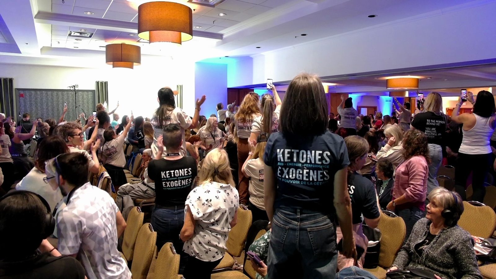 La salle pleine de la KetoZen Academy 2026, vue d'en haut