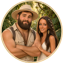 Mick et Camille, en avatar dessiné