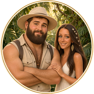 Mick et Camille, en avatar dessiné